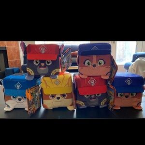 Rubble & Crew, Rubble, 4-Inch Cube-Shaped Plush Toy